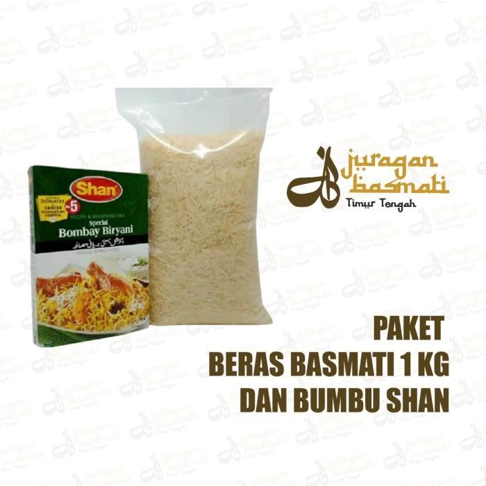 beras basmati india dan bumbu biryni
