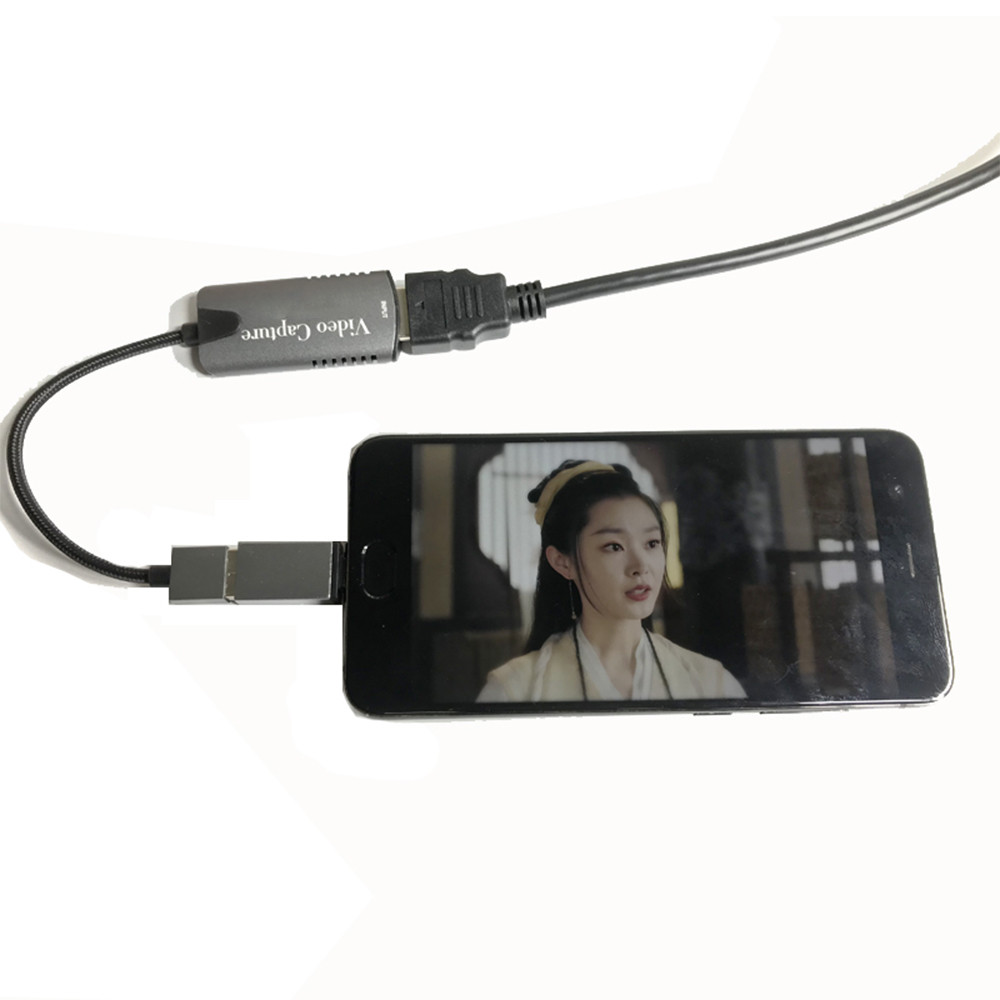Typec 1080 HD Video Capture Card For TV Box Huawei Honor VIVO OPPO Xiaomi Samsung Android Smart Phon