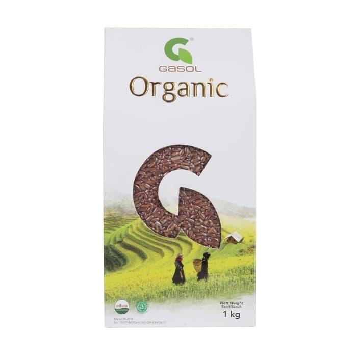 Gasol Beras Organik Merah 1Kg
