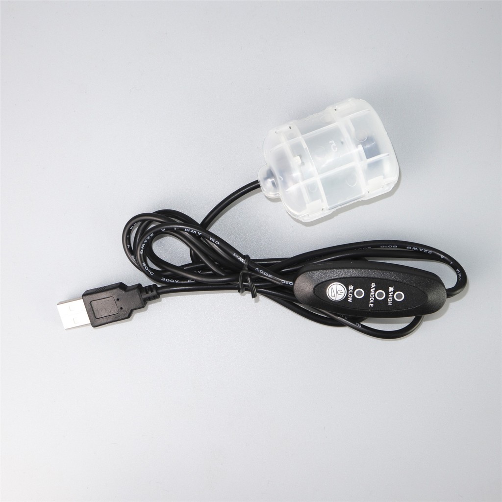 Motor Getar Pijat USB 5V, Kontrol Tiga Kecepatan Tinggi, Sedang, dan Rendah Motor Getar USB