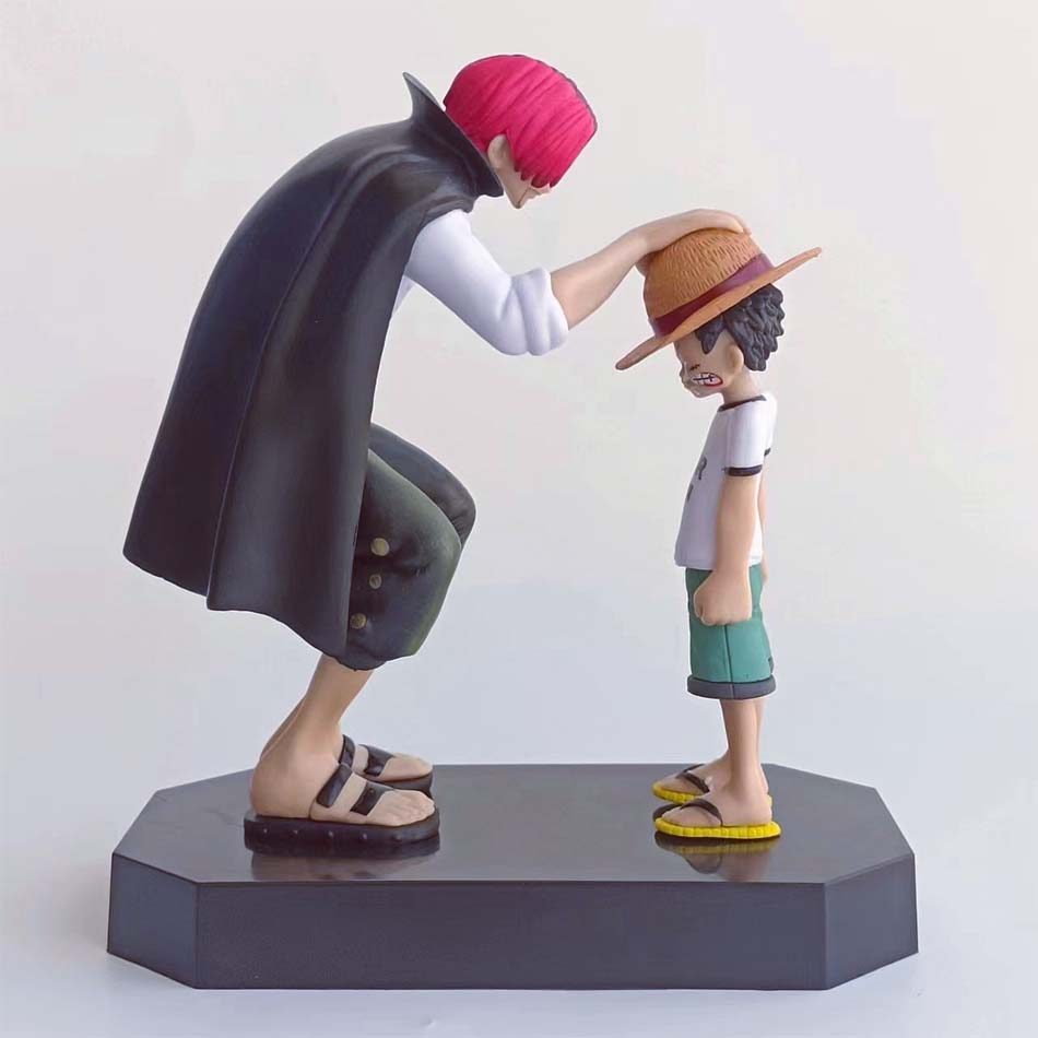 One Piece Luffy Four Emperors Shanks Straw Hat Luffy Action Figure Monkey D Luffy Collection Model D