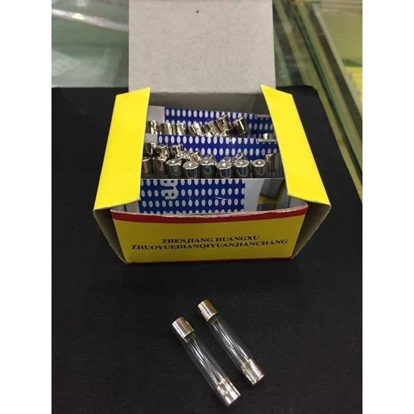 6*30mm 3A slow Glass fuse Fuse 6*30 3A 6x30 100pcs New