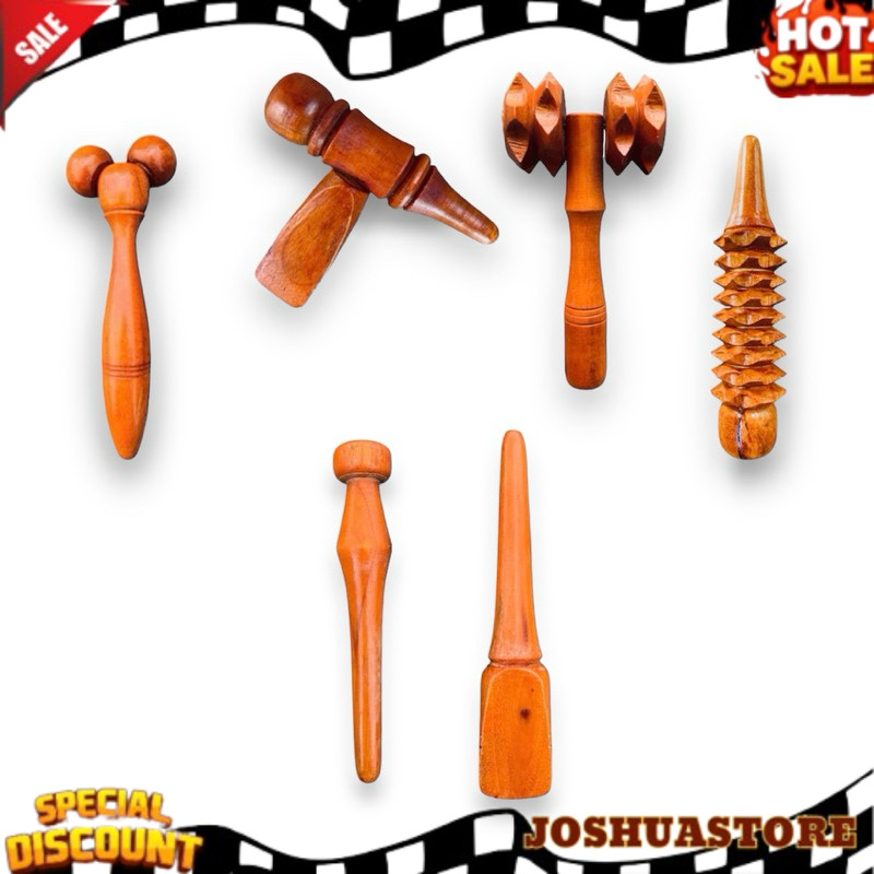 Alat pijat kayu / alat pijat refleksi / alat pijat kayu tradisional / alat pijat kayu refleksi / ala