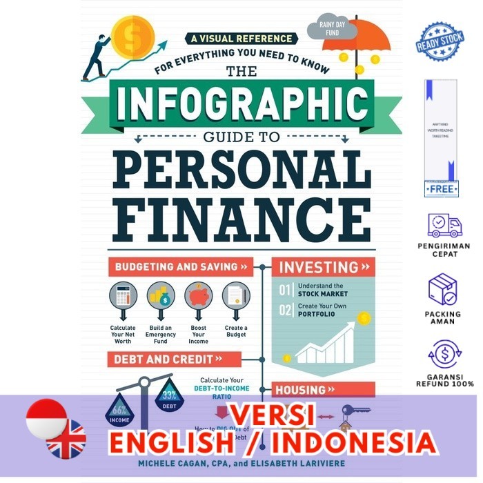 Produk Pilihan - (ARJ) - Versi Eng/Ind -The Infographic Guide to Personal Finance by Cagan, Michele