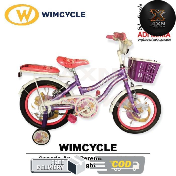 Wimcycle Sepeda Anak 16 Inch - LIGHT -AXN