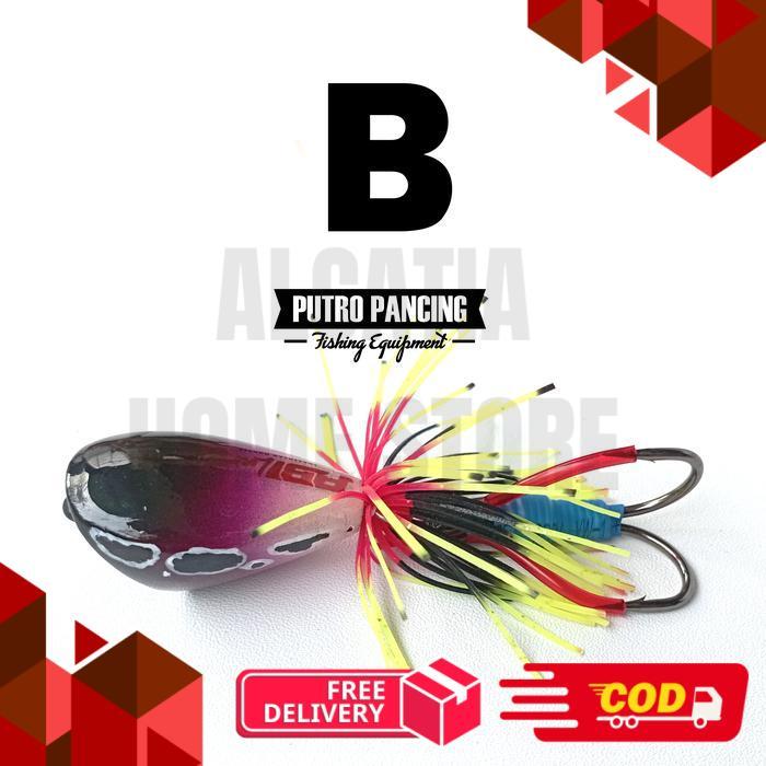 Lure Jump Frog Oval Abi Lure Hard Frog hardfrog - B