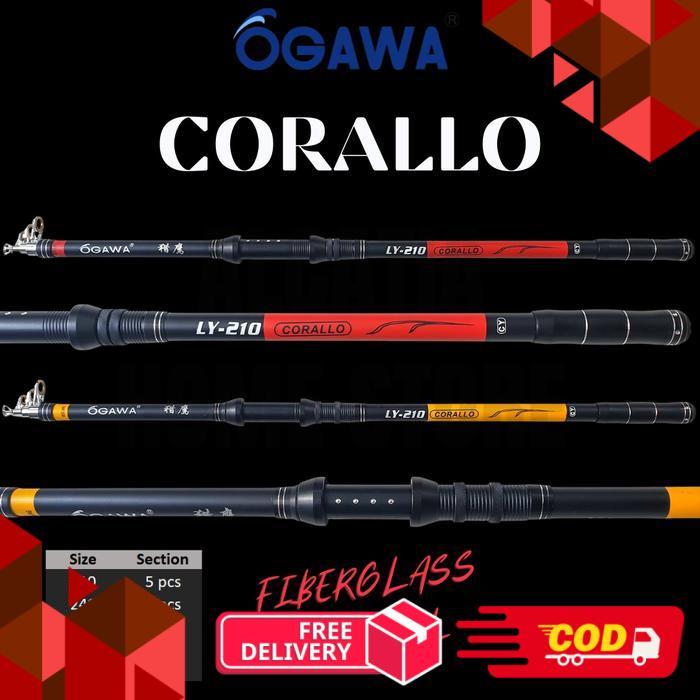 Joran Antena Ogawa Corallo Panjang  210 240 270 300 360 - 270 -alca