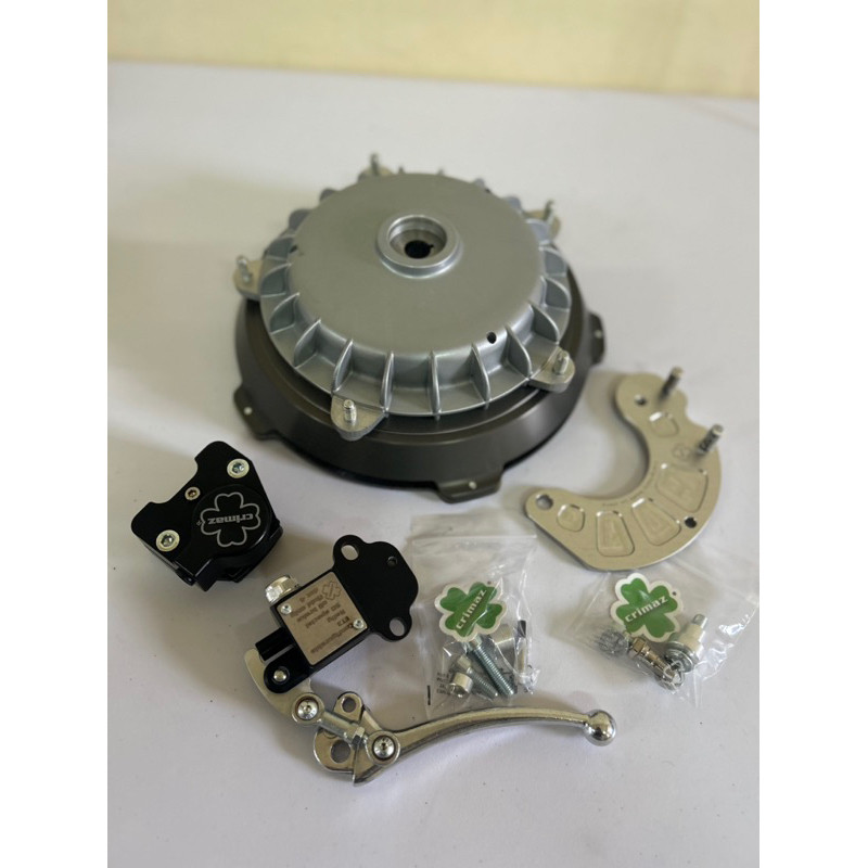 cakram depan vespa sprint super fork 3 Crimaz original