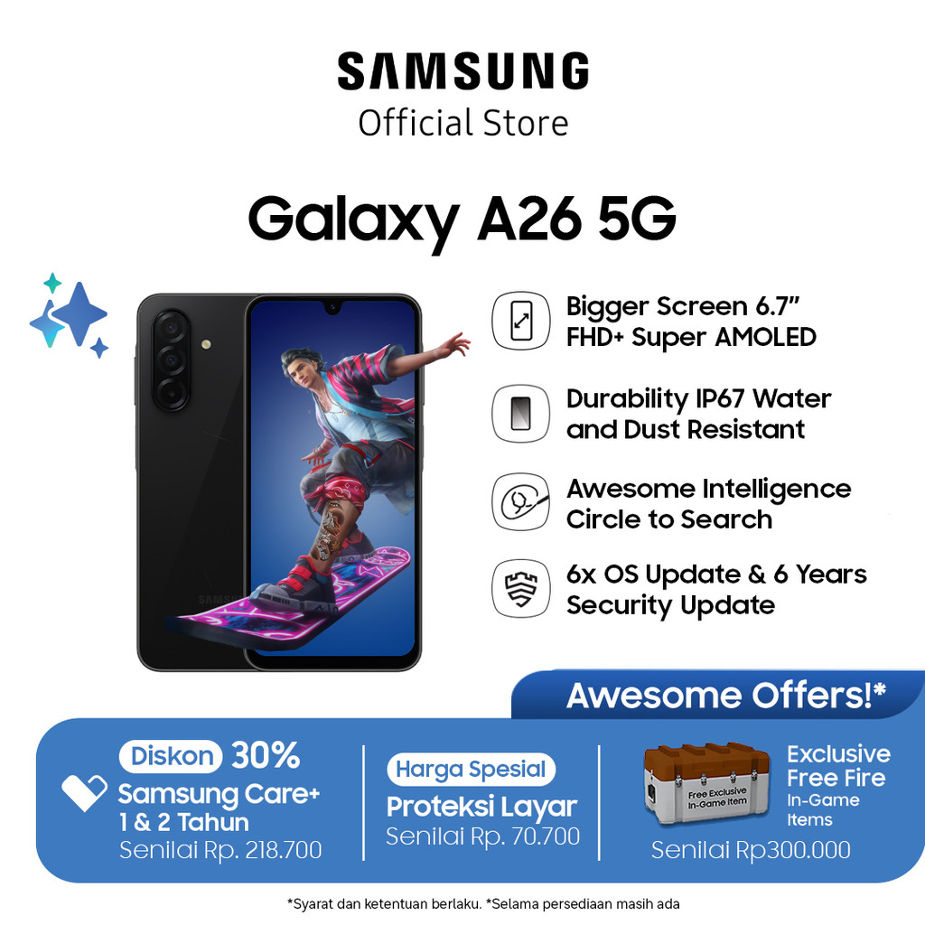Samsung Galaxy A26 5G 8/256GB - Black