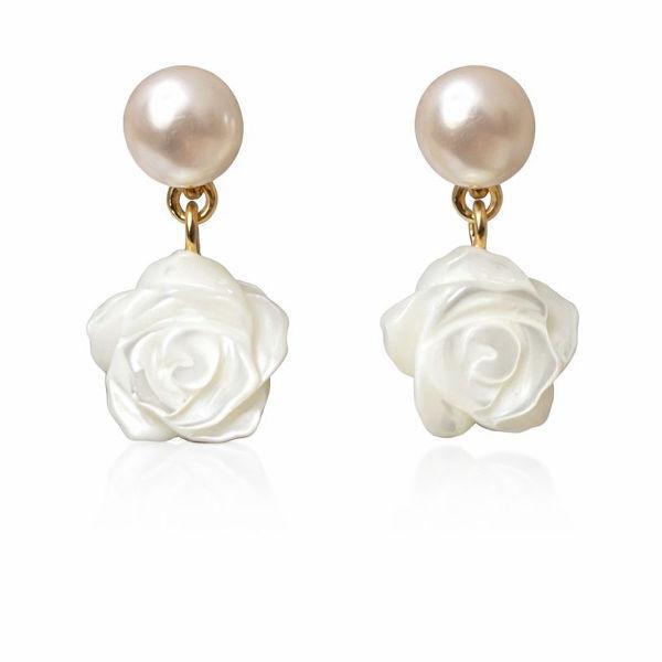 [NEW] LILARA Giwang Emas Tata Mutiara Tawar Asli Lombok