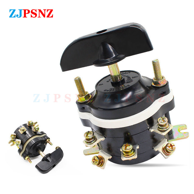 10A 18A 25A Saklar Putar Maju Mundur On/Off 1 2 3 Gigi Untuk Sepeda Listrik Go Kart Skuter ATV Quad 