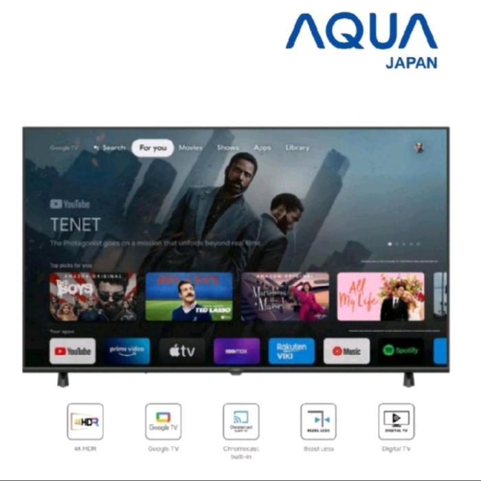 TV AQUA 50 INCH ANDROID GOOGLE AQT50K85FUX TV AQUA 50INCH AQT 50K85FUX TV AQUA ANDROID