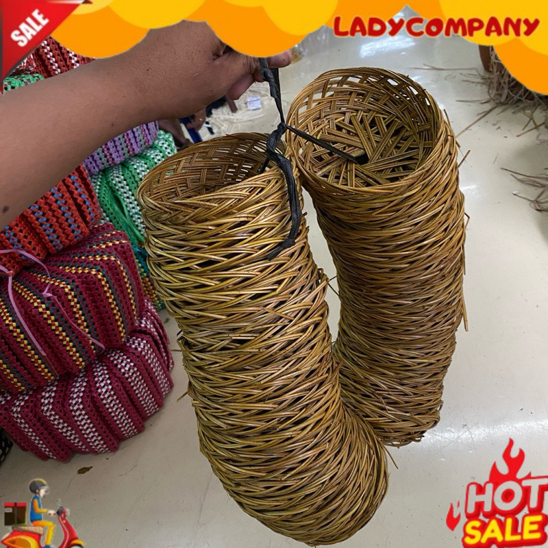 ingke jajan mini - ingke mini isian 50 pcs - wadah jajan bali - piring bambu - piring bali - wadah i