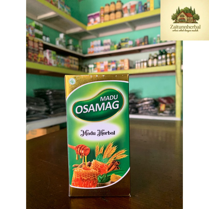 MADU OSAMAG | MADU HERBAL MAG DAN ASAM LAMBUNG 250 ML