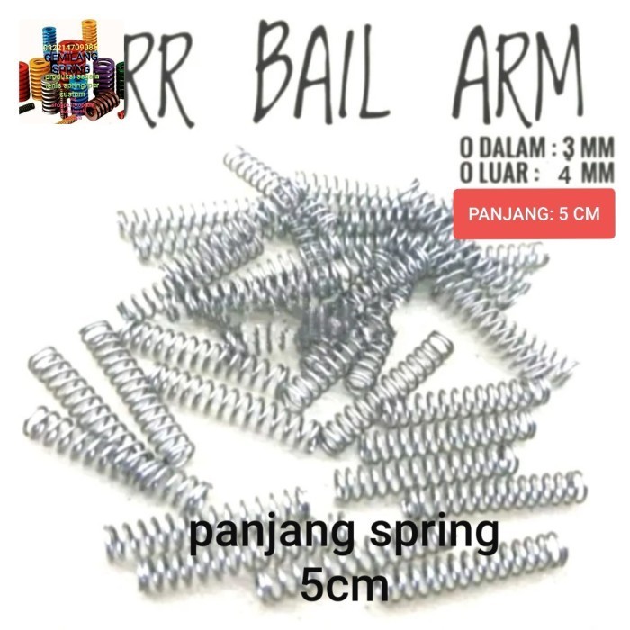 per bail arm reel pancing