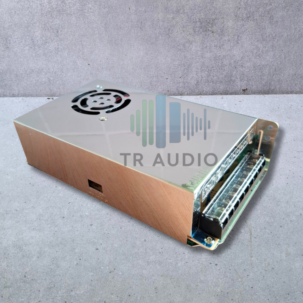 SMPS 12V 30A 360 Watt Power Supply 12 Volt 30 Amper Input Selector 110V 220V Lengkap Kipas Terminal 