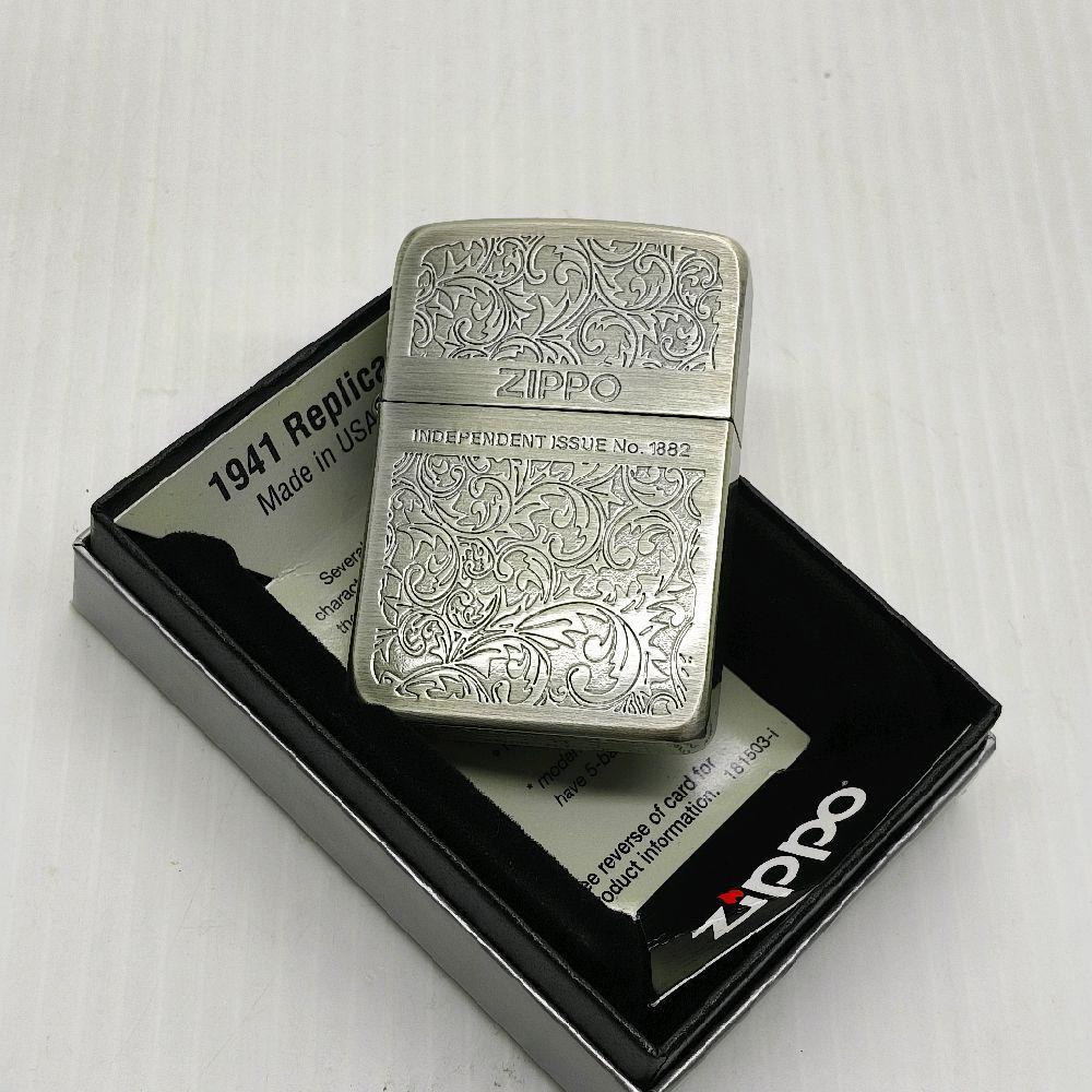 ZIPPO REPLICA 1941 ARABESQUE SILVER ORIGINAL