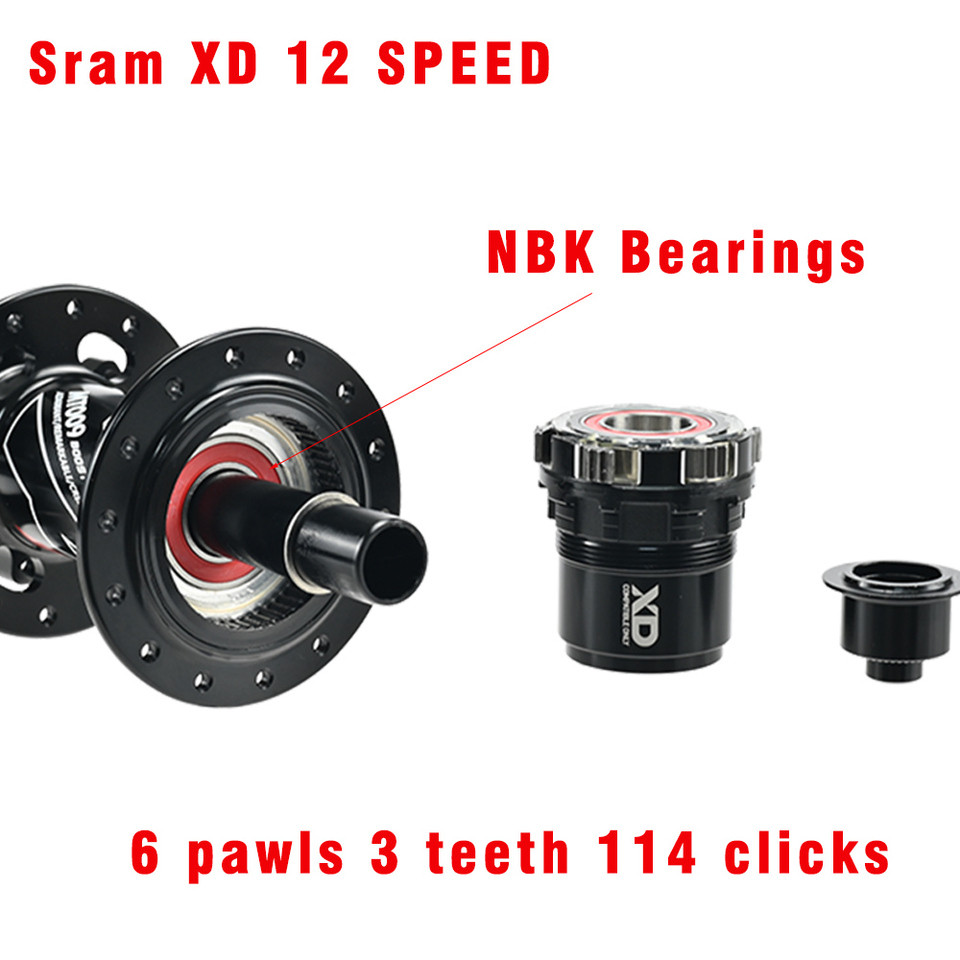 ARC 009 Boost Hub 15x110 12x148 10x141 MTB Boost Hub 32 Holes Cube Micro Spline / Sram XD 12 Speed C