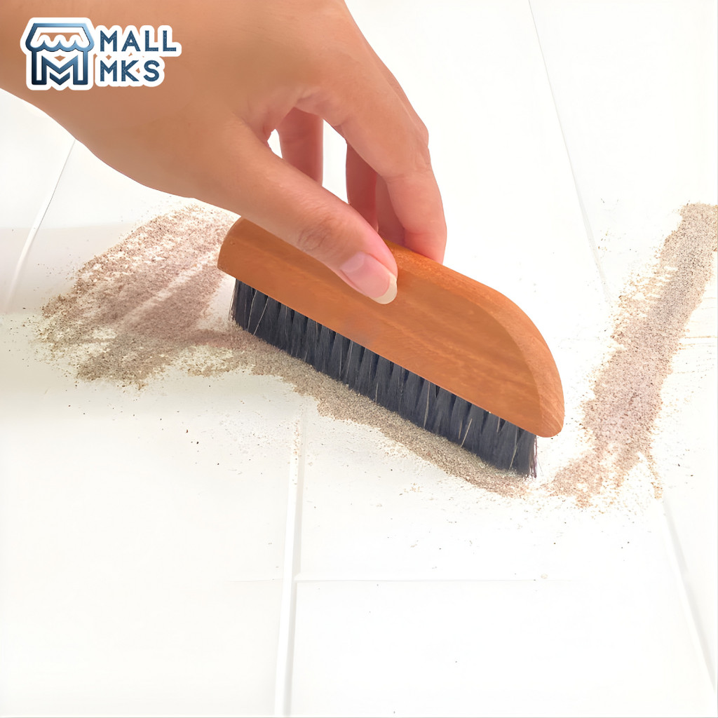 Sikat Meja Bar Kopi Cleaning Powder Brush Coffee Bar Horsehair