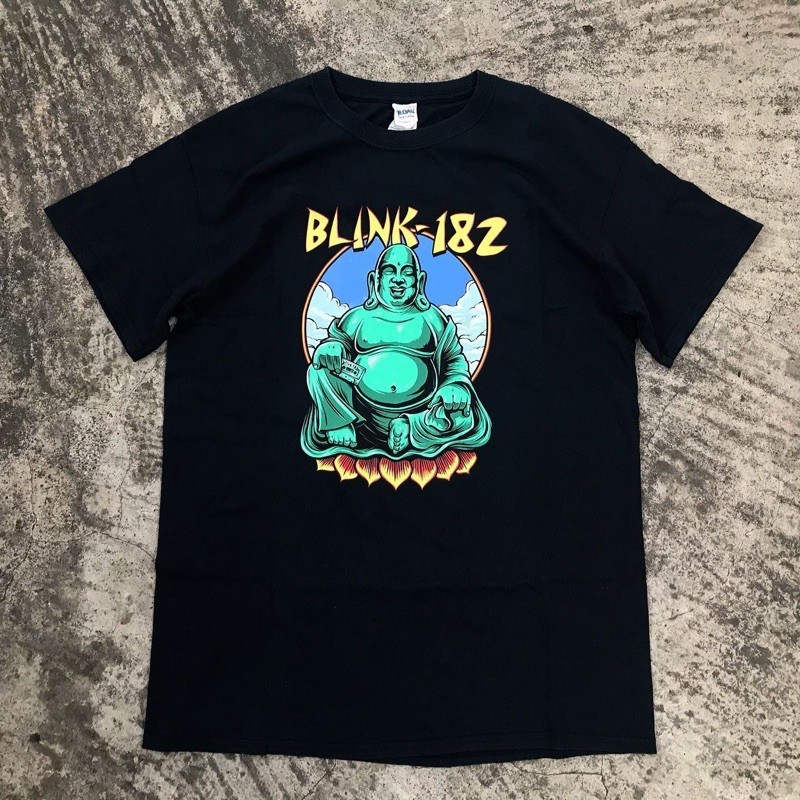 (COD) BLINK 182 BUDDHA TSHIRT