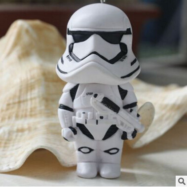 Star Wars Awakens BB8 Darth Vader PVC Pendant Space War BB-8 Action Figure Toys Keychain Gift for Ki