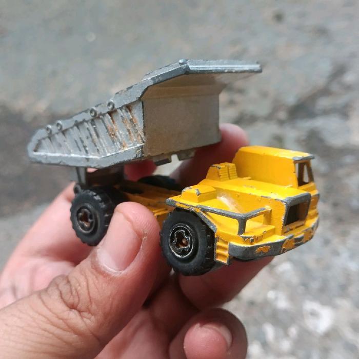diecast alat berat majorette benne carriere dump truck bahan custom majorette loose diecast loose