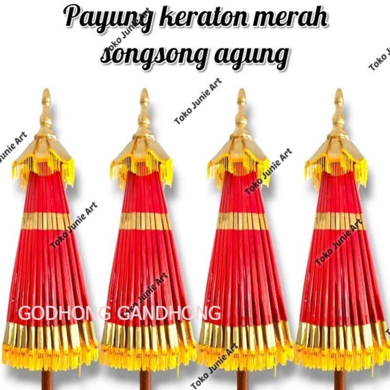 PAYUNG KERATON PAYUNG AGUNG SONGSONG AGUNG PAYUNG RAJA PAYUNG TEDUNG MERAH LSP13