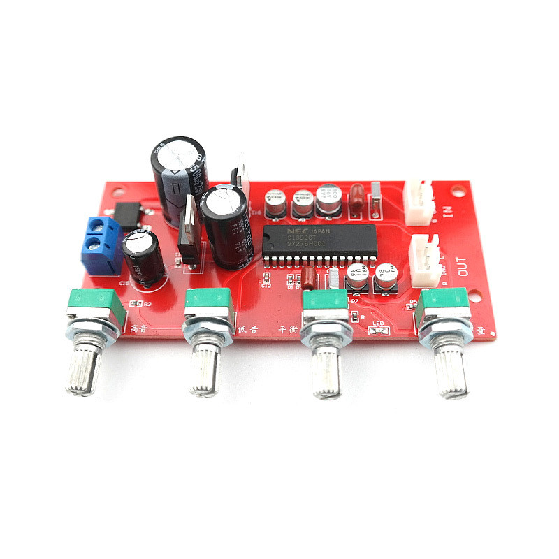 UNIISAN UPC1892CT Auo Preamplifer UPC 1892 CT Tone Control Board With NE5532 Preamp HIFI Bass Treble