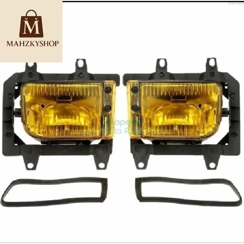 PART BMW E30 foglamp fog lamp lampu kabur kristal kuning amber bumper