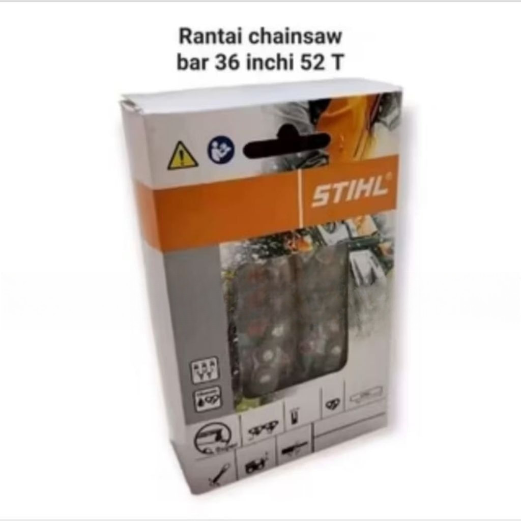 RANTAI 070 STIHL 52 MATA RANTAI RANTAI BELAH RANTAI UNTUK BAR 36 INCH 52T STIHL CHAINSAW MS070 SENSO