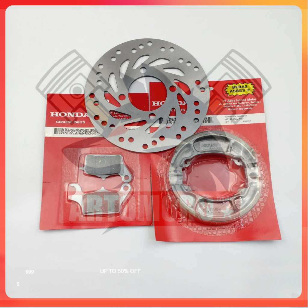 kampas rem honda beat KVB Original