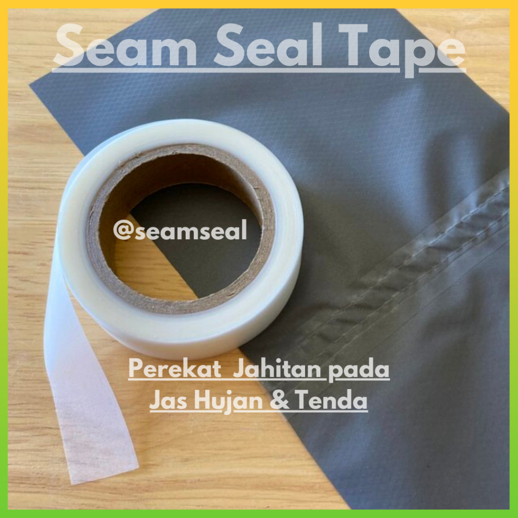 Seam Seal Tape Waterproof Jas Hujan Tenda Jacket Mantol