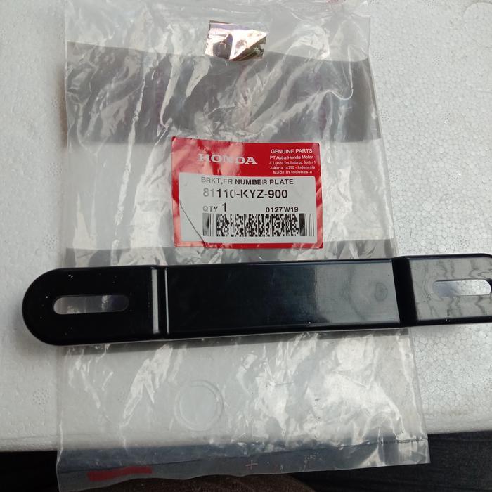 Bracket dudukan plat Nomer Depan SUPRA GTR150 - SUPRA X125 HELM IN