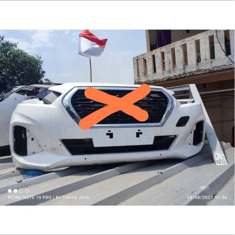 bemper body bumper datsun go cross 2019