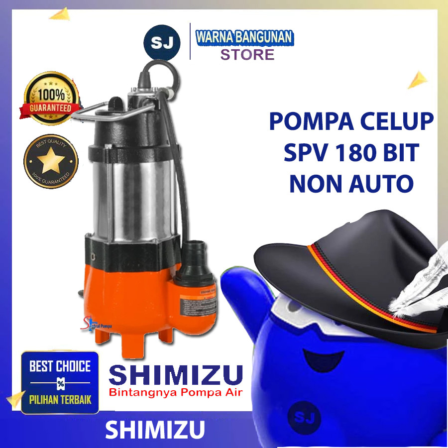 POMPA CELUP SHIMIZU SPV 180 BIT