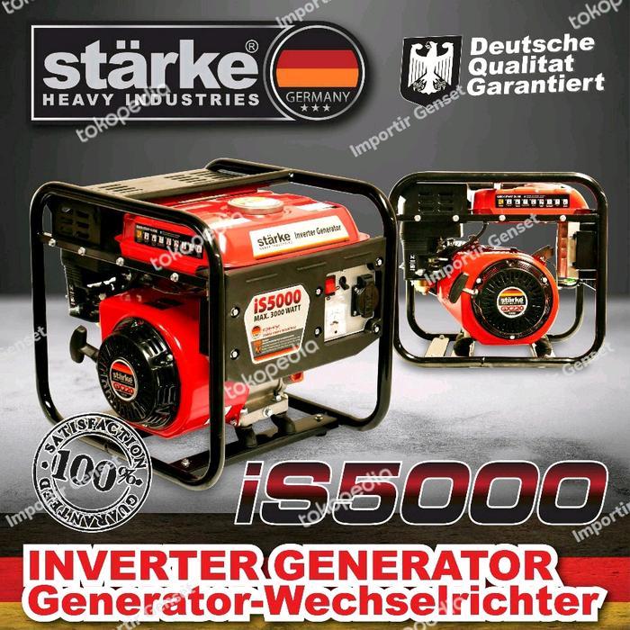 Genset inverter 3000 watt max Starke iS500