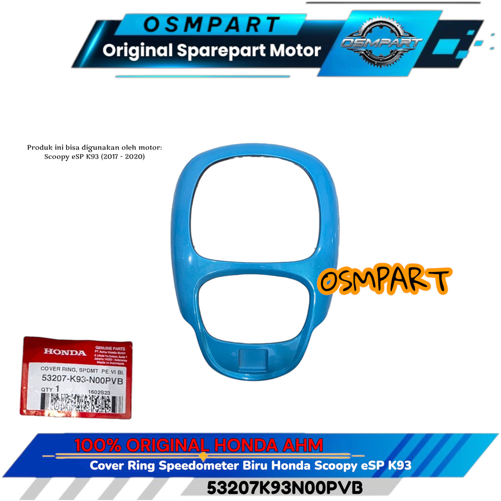 COVER RING SPEEDOMETER SCOOPY ESP K93 AHM 53207-K93-N00PVB