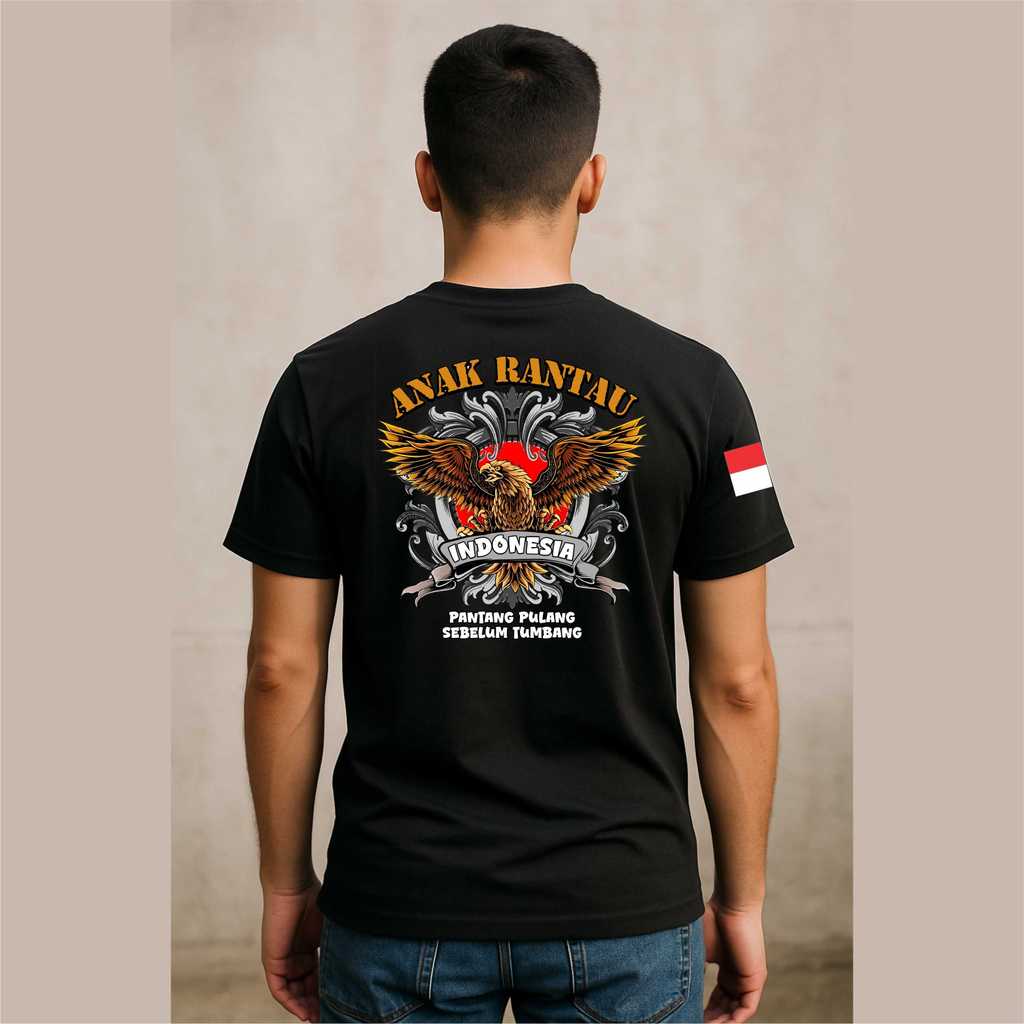 NF KAOS DISTRO ANAK RANTAU BURUNG / KAOS DEWASA UNISEX KOMUNITAS /KAOS OBLONG T-SHIRT BENDERA DITANG