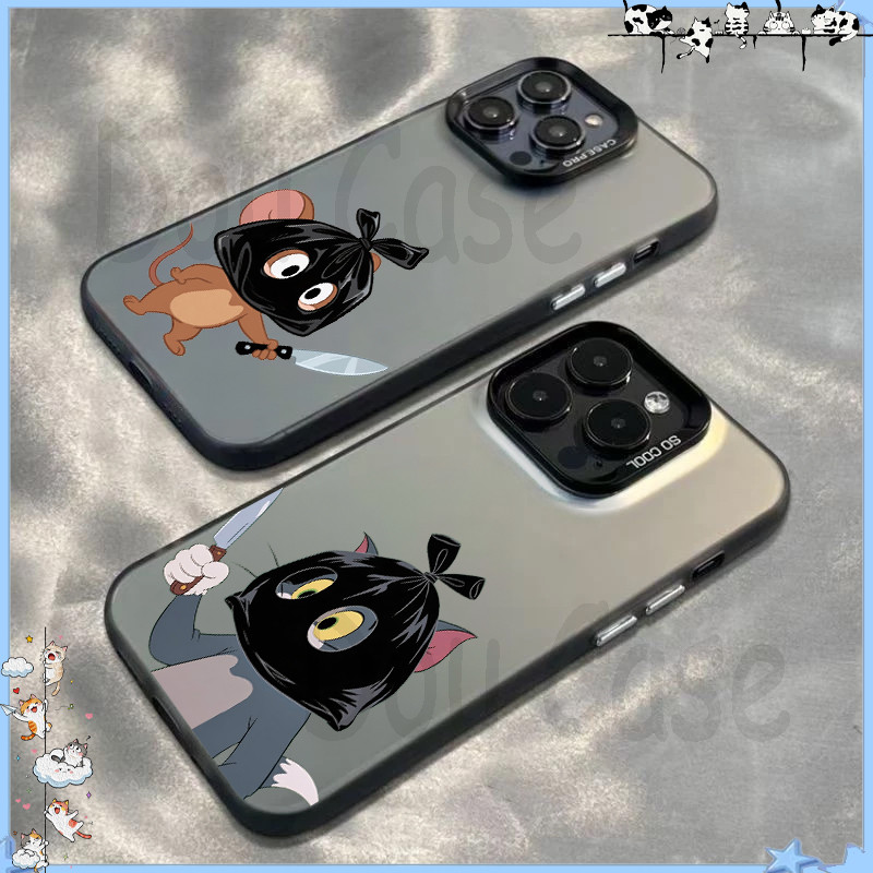 Casing HP iPhone Couple Softcase Silikon Lembut Aesthetic Korean Style Untuk 16/ 15 / 14 / 13 / 12 /