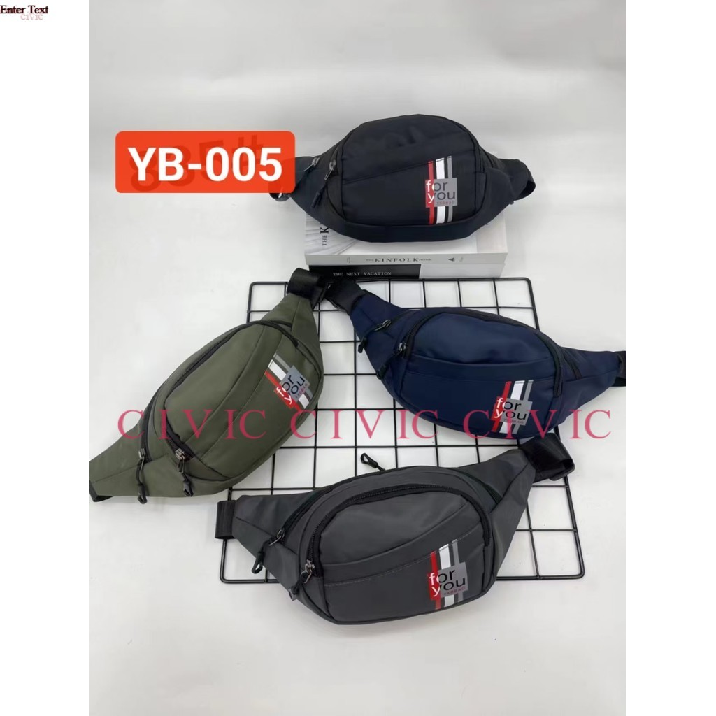 Tas Pinggang -YB-005 Tas Slempang Dada Sling Bag | Tas Hehe Bag