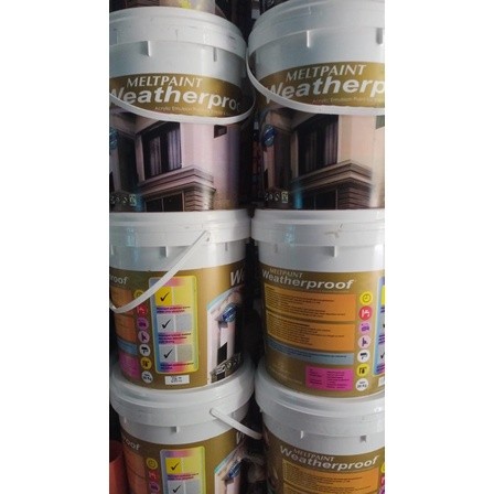 (GOLD) CAT TEMBOK MELTPAINT WEATHERPROOF 20kg