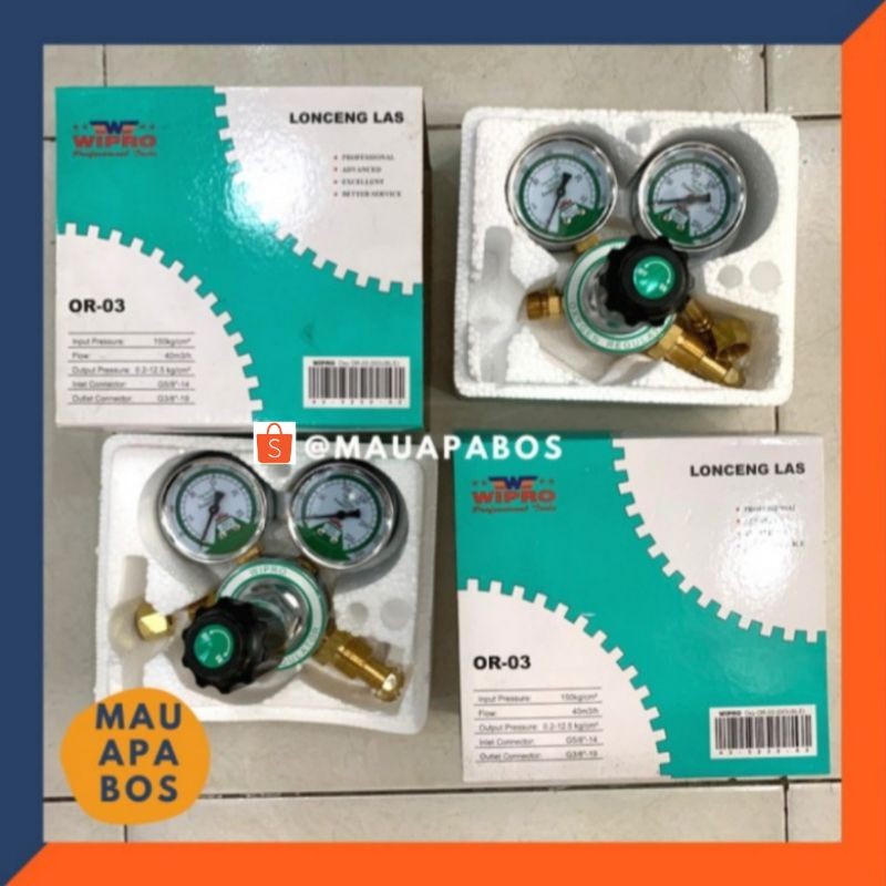 Regulator Las Oksigen Wipro Lonceng Las Oxygen Wipro Original