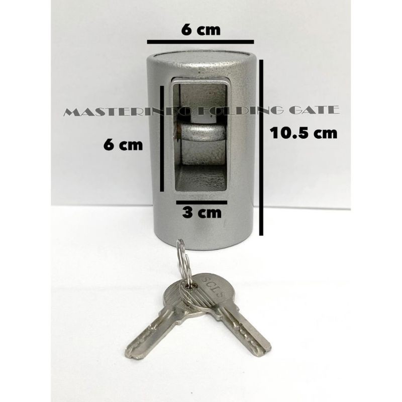Gembok tabung folding gate anti maling Gembok ruko kunci ruko