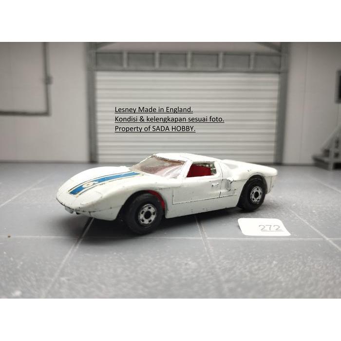 Lesney Matchbox Superfast Ford GT Putih England Unit Only SBAtoys