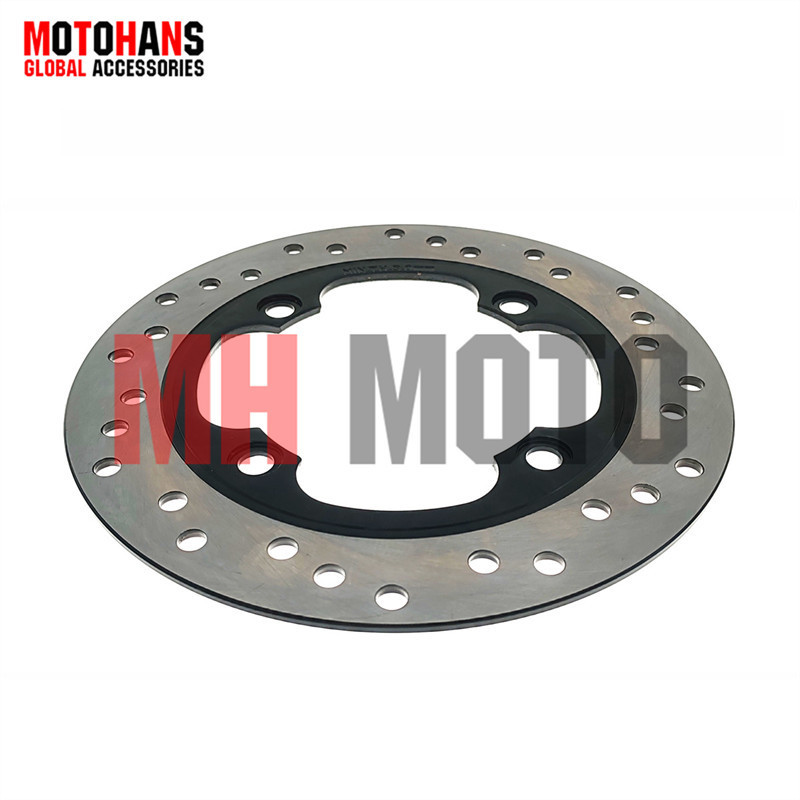 MOTORCYCLE REAR DISC BRAKE PLATE ROTOR 4 HOLES 220MM FOR HONDA FALCON400 NX400 CB250 TWISTER
