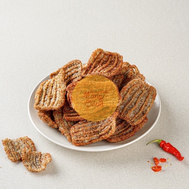 Kerupuk Jengkol Pedas Renyah 250 Gram Mang Odod MAKANAN RINGAN – KULINER - CEMILAN – JAJANAN – KERIP