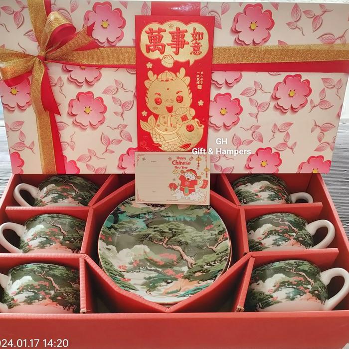 Hampers Imlek Parcel CNY Kado ChineseNewYear di HardBox Mika Gift Set