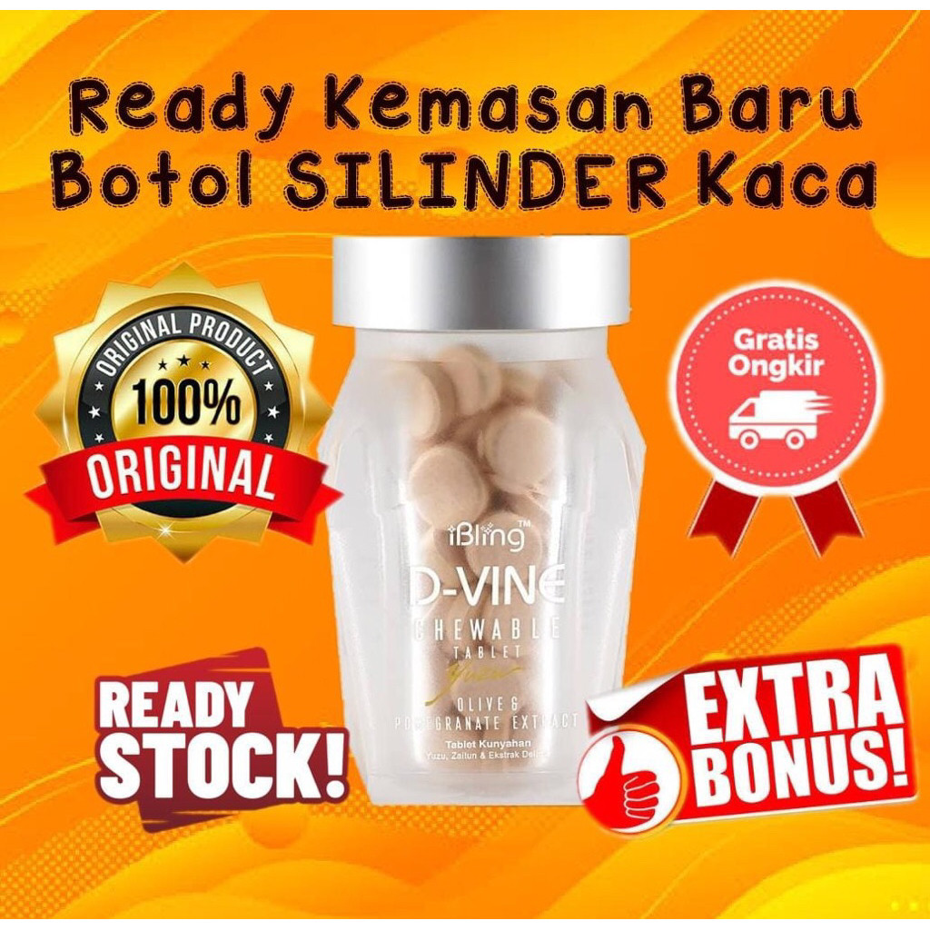Dvine D-Vine Collagen Original 60 Butir Halal