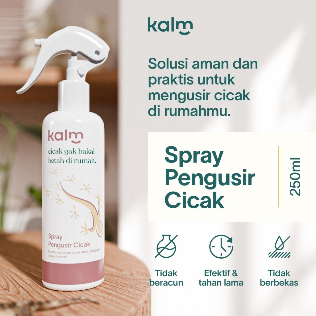 PROMO - KALM Spray Pengusir Cicak 250ml by HJ