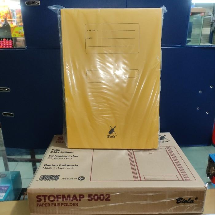 stop map folder file 5002 biola diamond kertas Stationery - Biola kuning